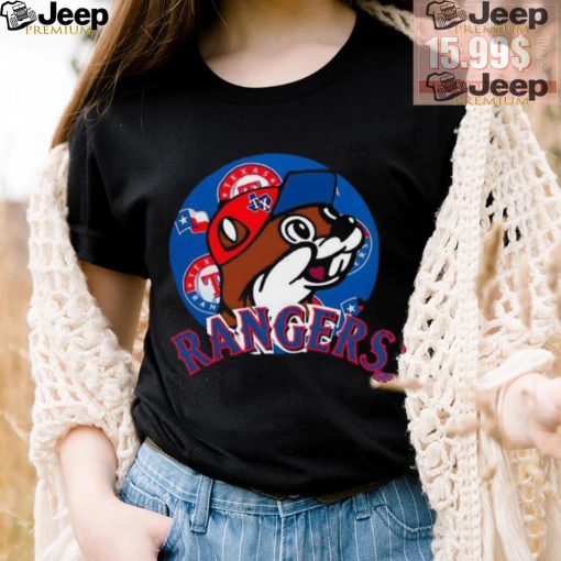 Texas Rangers baseball Buc ee’s logo funny shirt