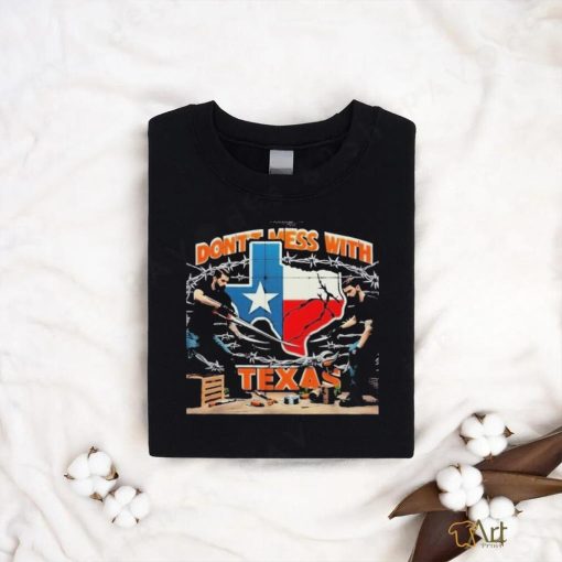 Texas Razor Wire Don’t Mess With Texas Shirt