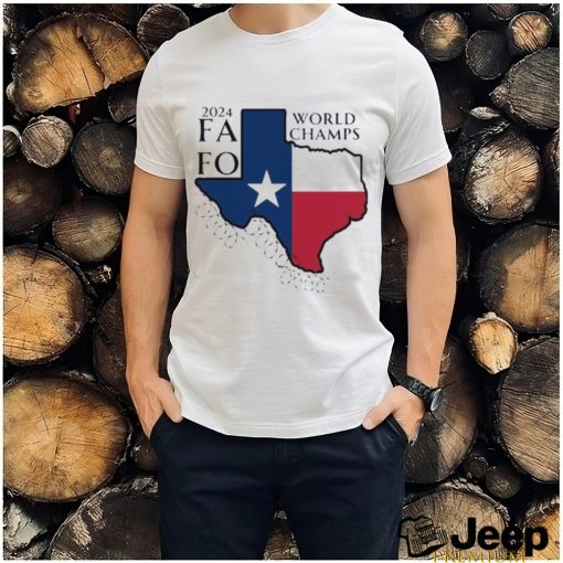 Texas Razor Wire FAFO World Champs shirt