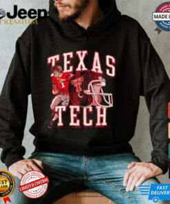 Texas Tech Helmet and player number 1 shirt