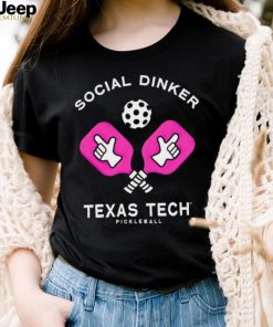 Texas Tech Pickleball social dinker shirt