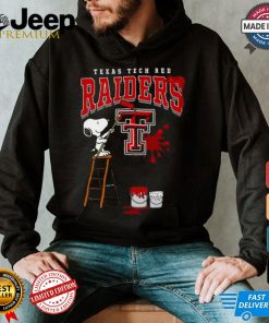 Texas Tech Red Raiders Snoopy Painting Shirt