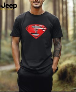 Texas Tech Red Raiders Superman logo shirt