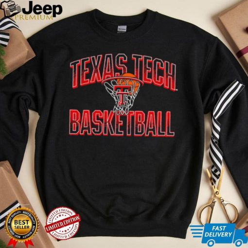 Texas Tech Red Raiders basketball nothing but net logo shirt