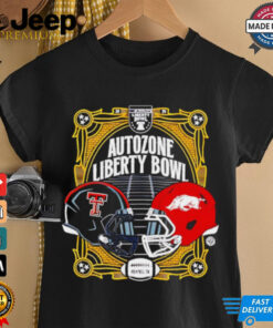 Texas Tech Red Raiders vs Arkansas Razorbacks 2024 Autozone Liberty Bowl shirt