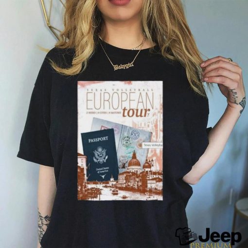 Texas Volleyball European Tour First Stop In Istanbul Turkey Poster Shirt