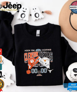 Texas vs Clemson shirt 2024 CFP First Round score