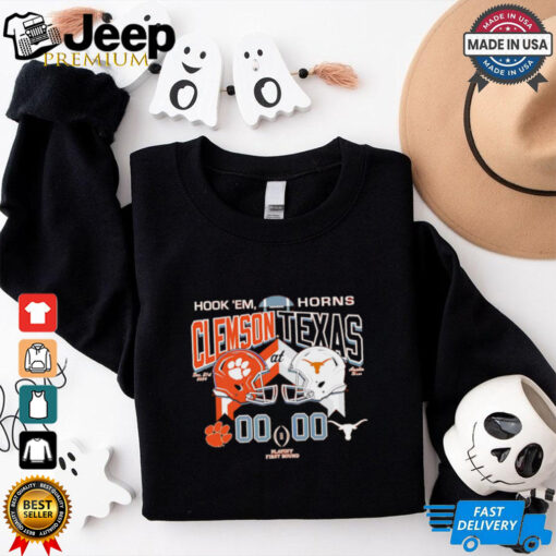 Texas vs Clemson shirt  2024 CFP First Round score