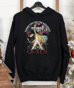 Thank You For The Memories 55 Years 1970 2025 The Queen Band T Shirt