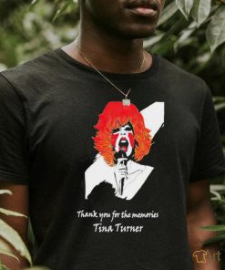 Thank You For The Memories Tina Turner Shirt