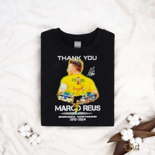 Thank you Marco Reus Borussia Dortmund 2012 2024 signature shirt