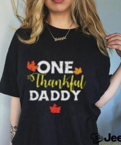 Thankful Papa Thanksgiving Family Matching for Dad Kids Long Sleeve Shirt