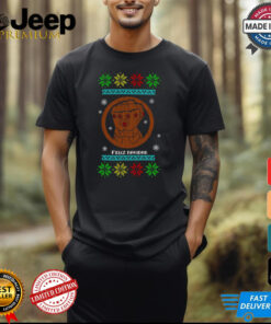 Thanos Feliz Navidad Ugly Christmas shirt featuring a fun design with Thanos and 