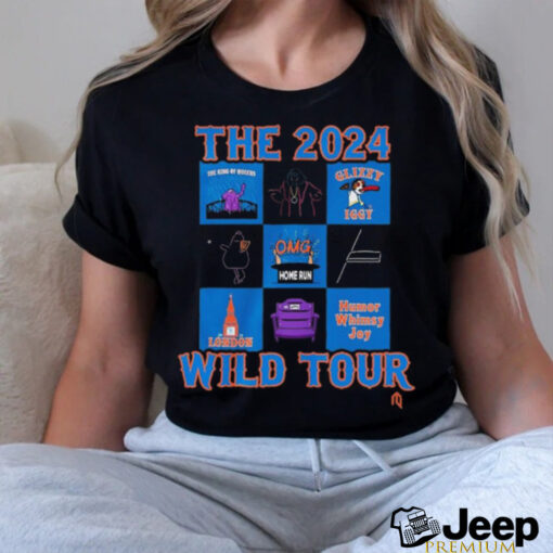 The 2024 Wild Tour #LFGM The King Of Queens, OMG Home Run New York Mets t shirt