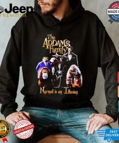 The Addams Family normal is an illusion Halloween shirt