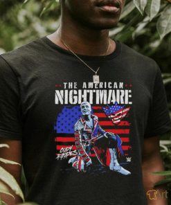 The American Nightmare Cody Rhodes grungeAmerican flag shirt