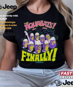 The Aquabats 2024 Finally Tour Shirt