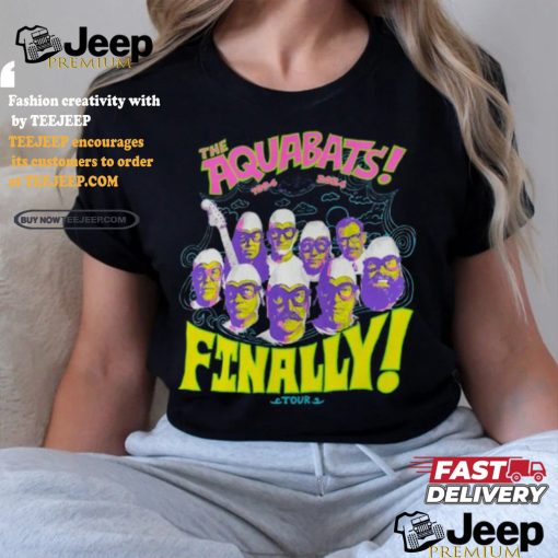 The Aquabats 2024 Finally Tour Shirt