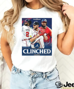 The Atlanta Braves Have Clinched Postseason Berth for the 7th straight year 2024 MLB Poster t shirt