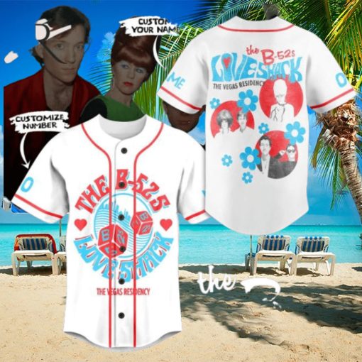 The B 52’s Love Shack The Vegas Residency Custom Baseball Jersey