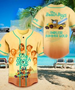 The Beach Boys Endless Summer Gold Custom Baseball Jersey