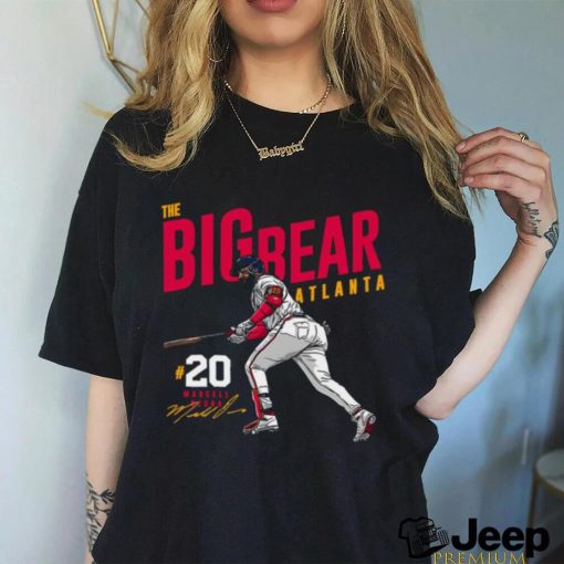 The Big Bear Atlanta Marcell Ozuna Atlanta Braves signature shirt