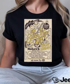 The Black Keys Delta Kream March 14, 2024 Mohawk Outdoor Austin, TX Tour poster shirt