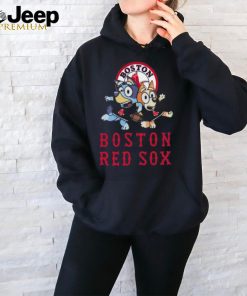 The Bluey Boston Red Sox Logo Shirt