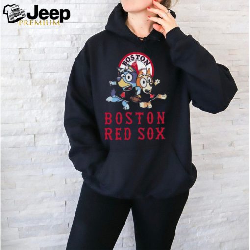 The Bluey Boston Red Sox Logo Shirt