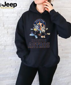 The Bluey Houston Astros logo shirt