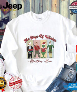 The Boys of Winter Sweatshirt, Funny Xmas Characters Shirt