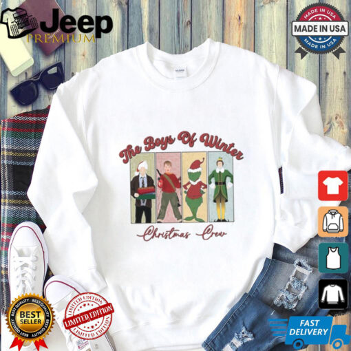 The Boys of Winter Sweatshirt, Funny Xmas Characters Shirt