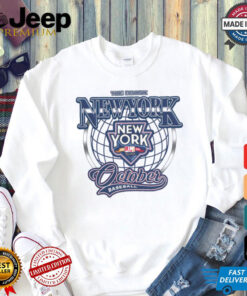 The Bronx New York 2024 October baseball shirt