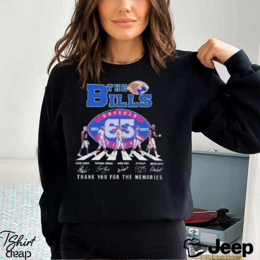 The Buffalo Bills 1959 2024 Abbey Road Thank You For The Memories Shirt