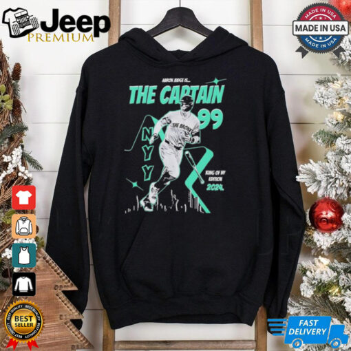 The Captain Aaron Judge New York Yankees baseball 2024 shirt