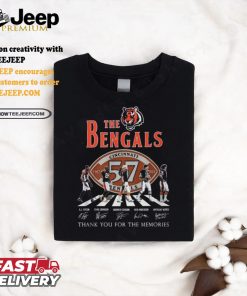 The Cincinnati Bengals NFL Thank You For The Memories T Shirt