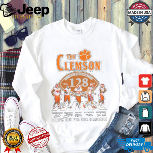 The Clemson Tigers Abbey Road 128th Anniversary 1896 2024 Shirt