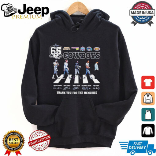 The Cowboys 1960 2025 Super Bowl 65th Anniversary team players shirt