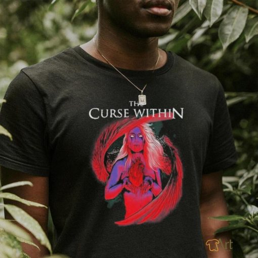 The Curse Within Bleeding Heart Angel T Shirt