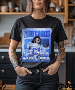 The Dallas Cowboys Player 88 CeeDee Lamb Record Books Shirt