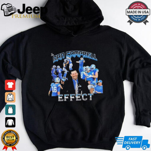 The Dan Campbell Effect Detroit Lions Coach T Shirts