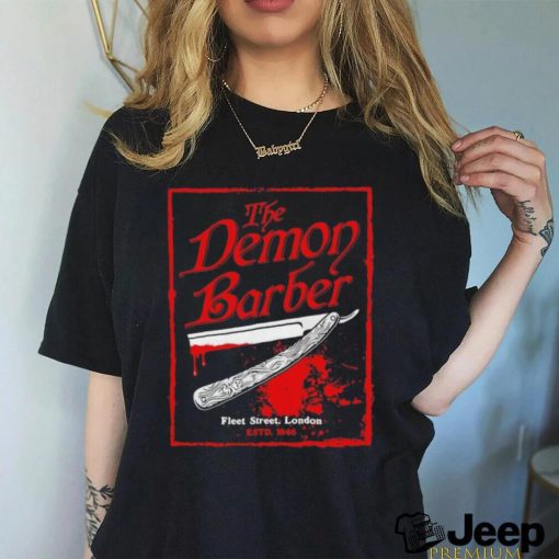 The Demon Barber of Fleet Street shirt