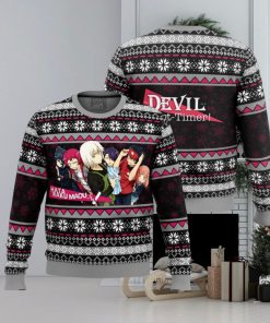 The Devils Crew The Devil is a Part Timer Ugly Christmas Sweater