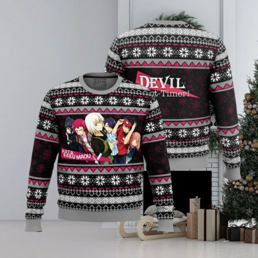 The Devils Crew The Devil is a Part Timer Ugly Christmas Sweater