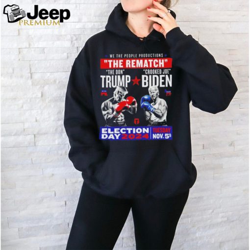 The Don Trump vs Crooked Joe Biden election day 2024 shirt