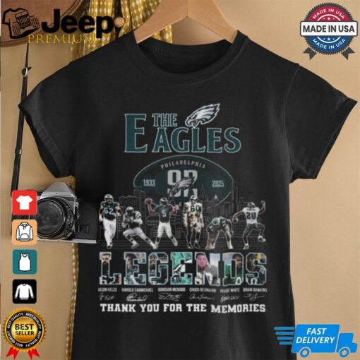 The Eagles  Philadelphia  Thank You For The Memories Signatures Shirt