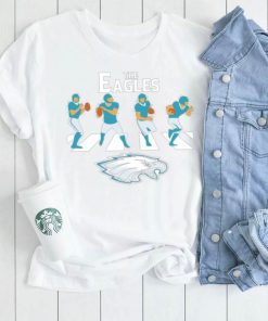 The Eagles outline player Philadelphia Eagles football logo 2024 shirt