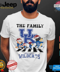 The Family Bluey Abbey Road Kentucky Wildcats Christmas 2024 shirt