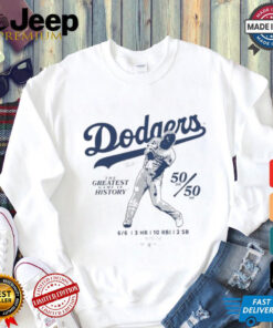 The Greatest Game In History Shohei Ohtani Los Angeles Dodgers 6 for 6 T Shirt