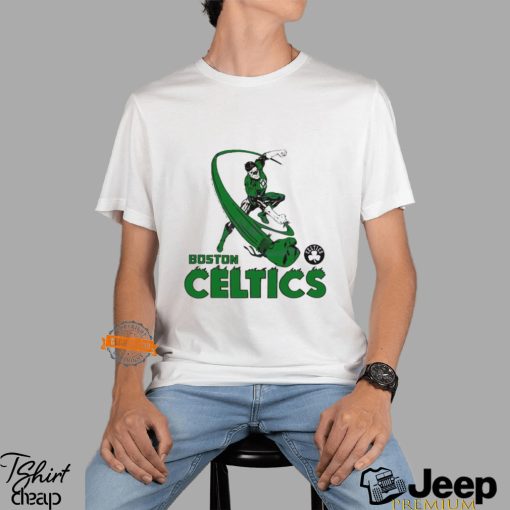 The Green Lantern Boston Celtics Comics Shirt